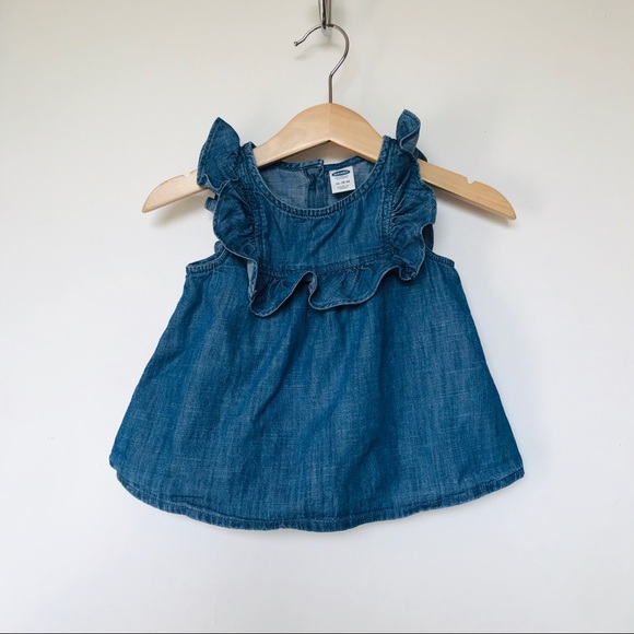 Classic Flutter Sleeve Top (navy) main image 1